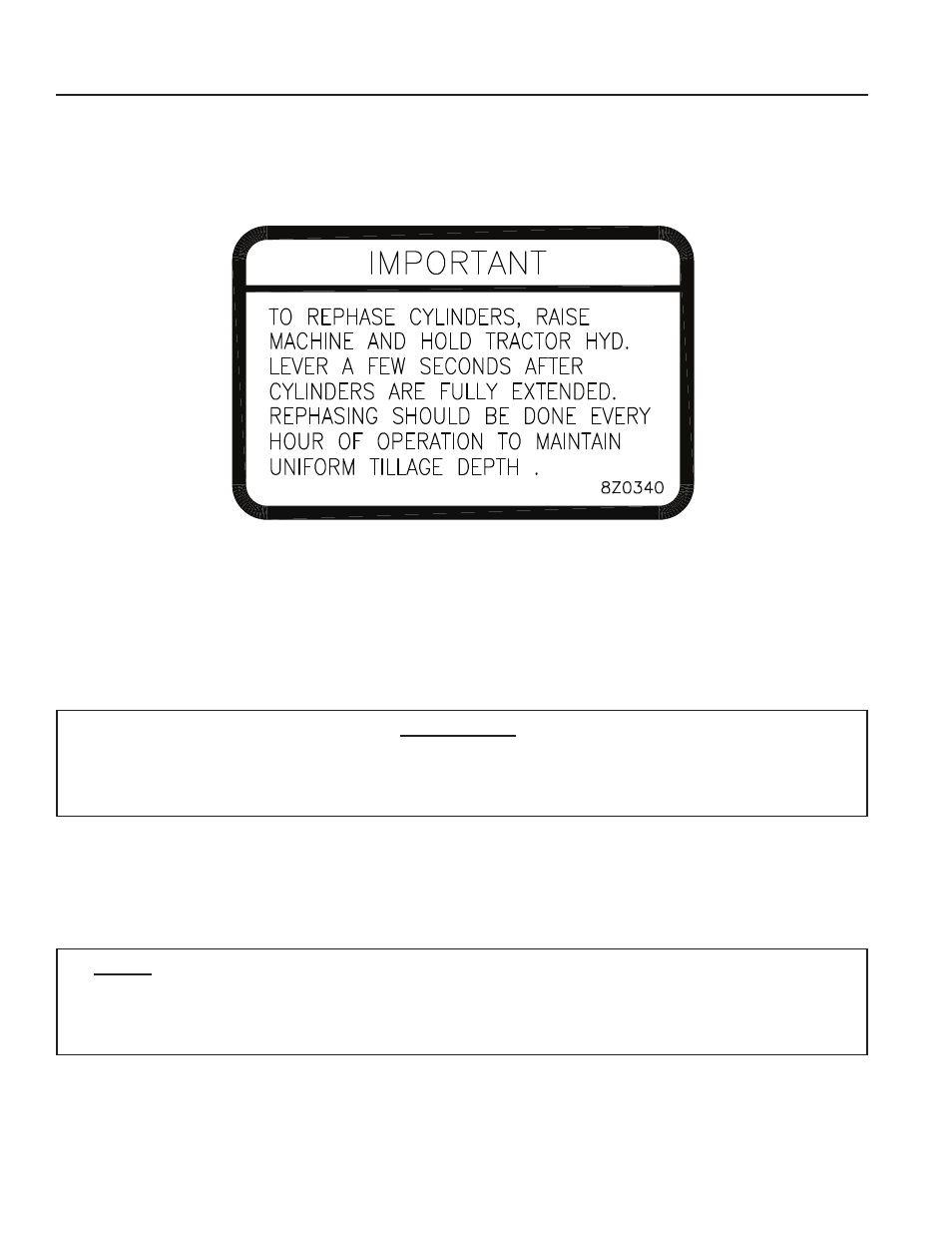 Field operation, Field operation -6 – 3-11 | Summers Disk-Chisel User Manual | Page 72 / 119