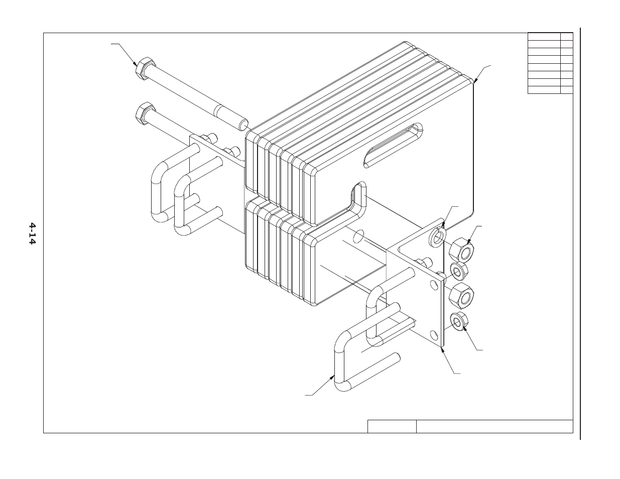 Weight package, 8k9250 wing weight package -14 | Summers 2510 DT User Manual | Page 76 / 98