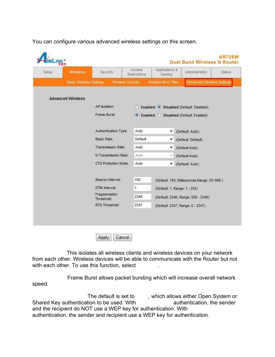 Airlink101 AR725W User Manual | Page 31 / 64