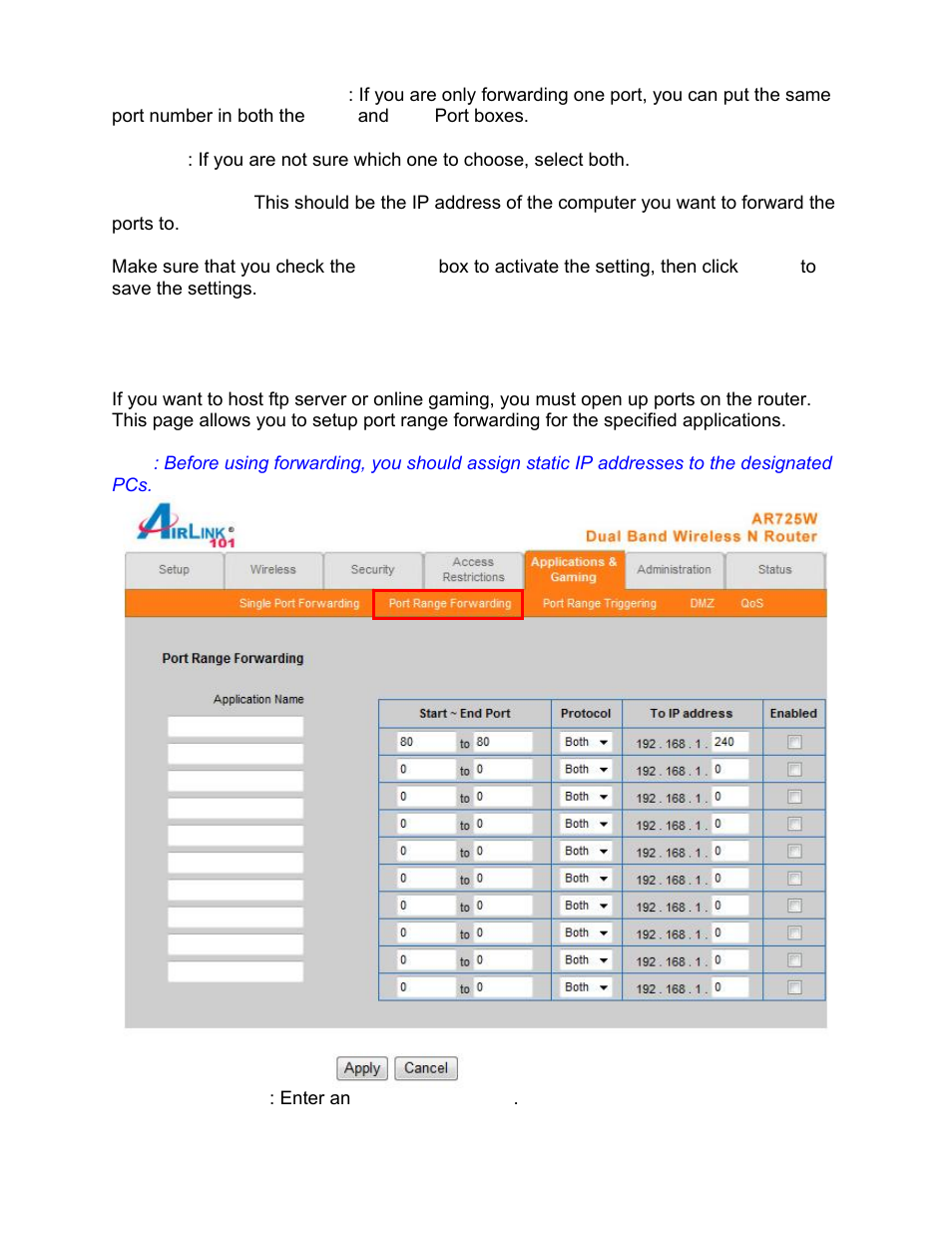 Airlink101 AR725W User Manual | Page 40 / 64
