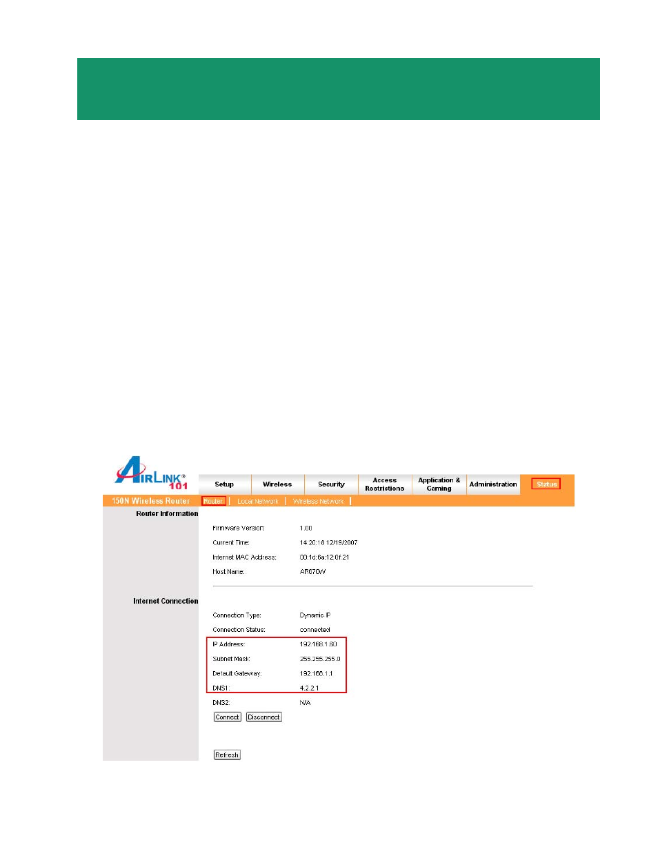 Airlink101 AR670W User Manual | Page 13 / 14
