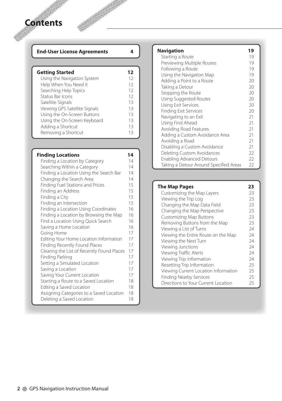 Kenwood DNX691HD User Manual | Page 2 / 38