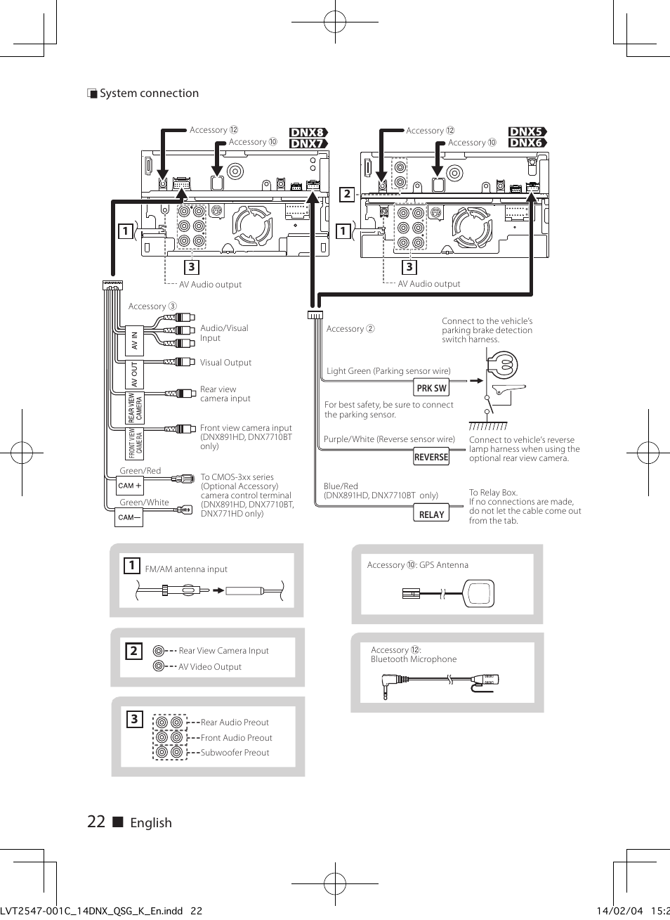 English | Kenwood DNX691HD User Manual | Page 22 / 56