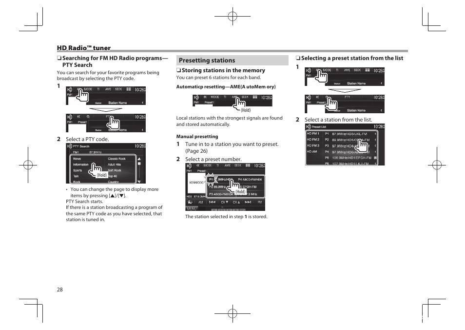 Kenwood DDX5901HD User Manual | Page 28 / 76
