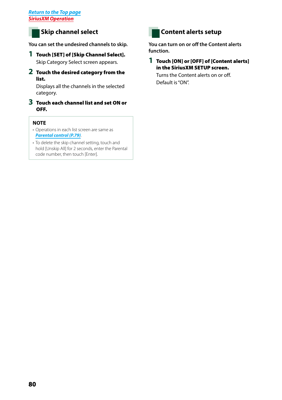 P.80) | Kenwood DNX691HD User Manual | Page 81 / 145