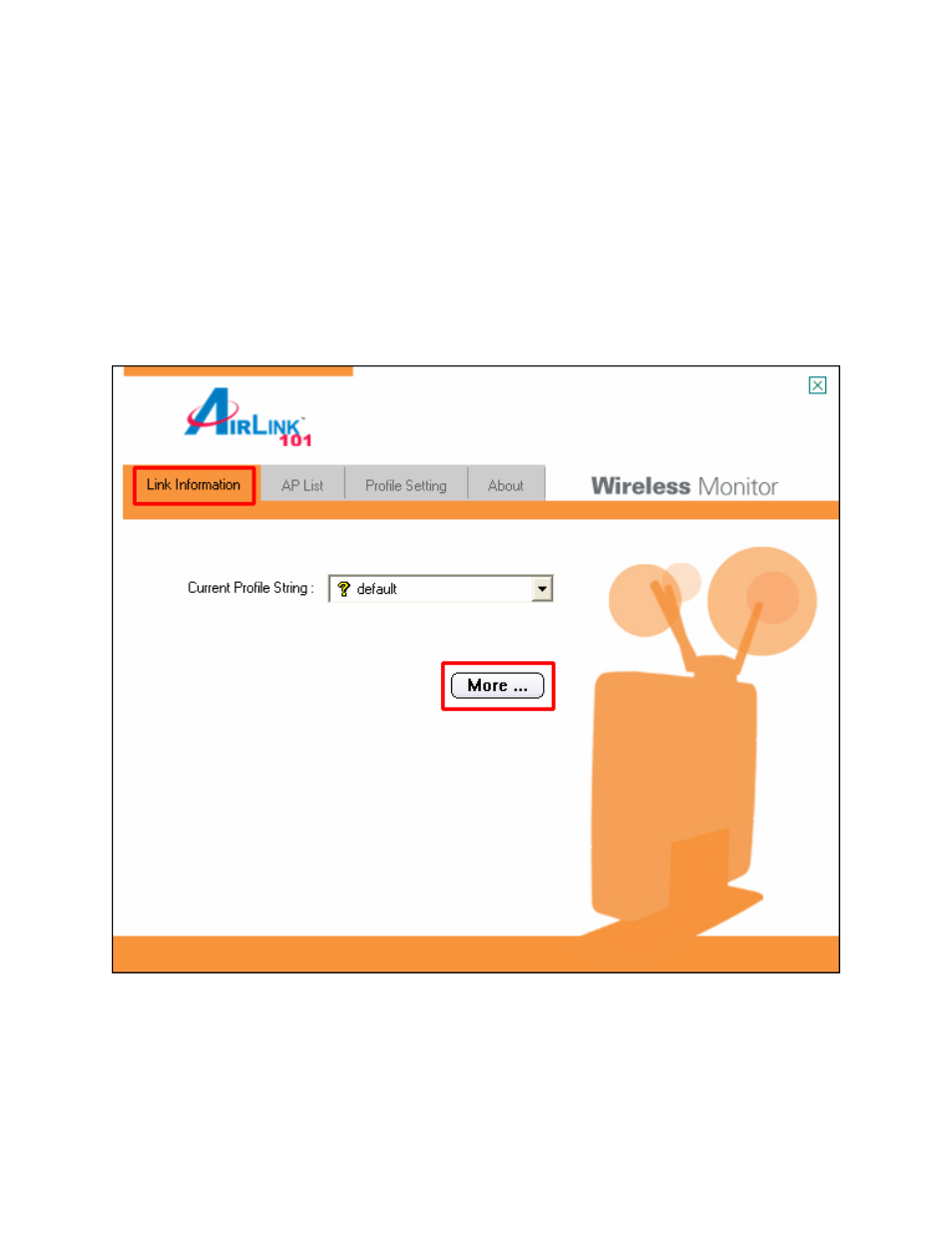 Configure the wireless utility | Airlink101 AWLH6045 User Manual | Page 17 / 34