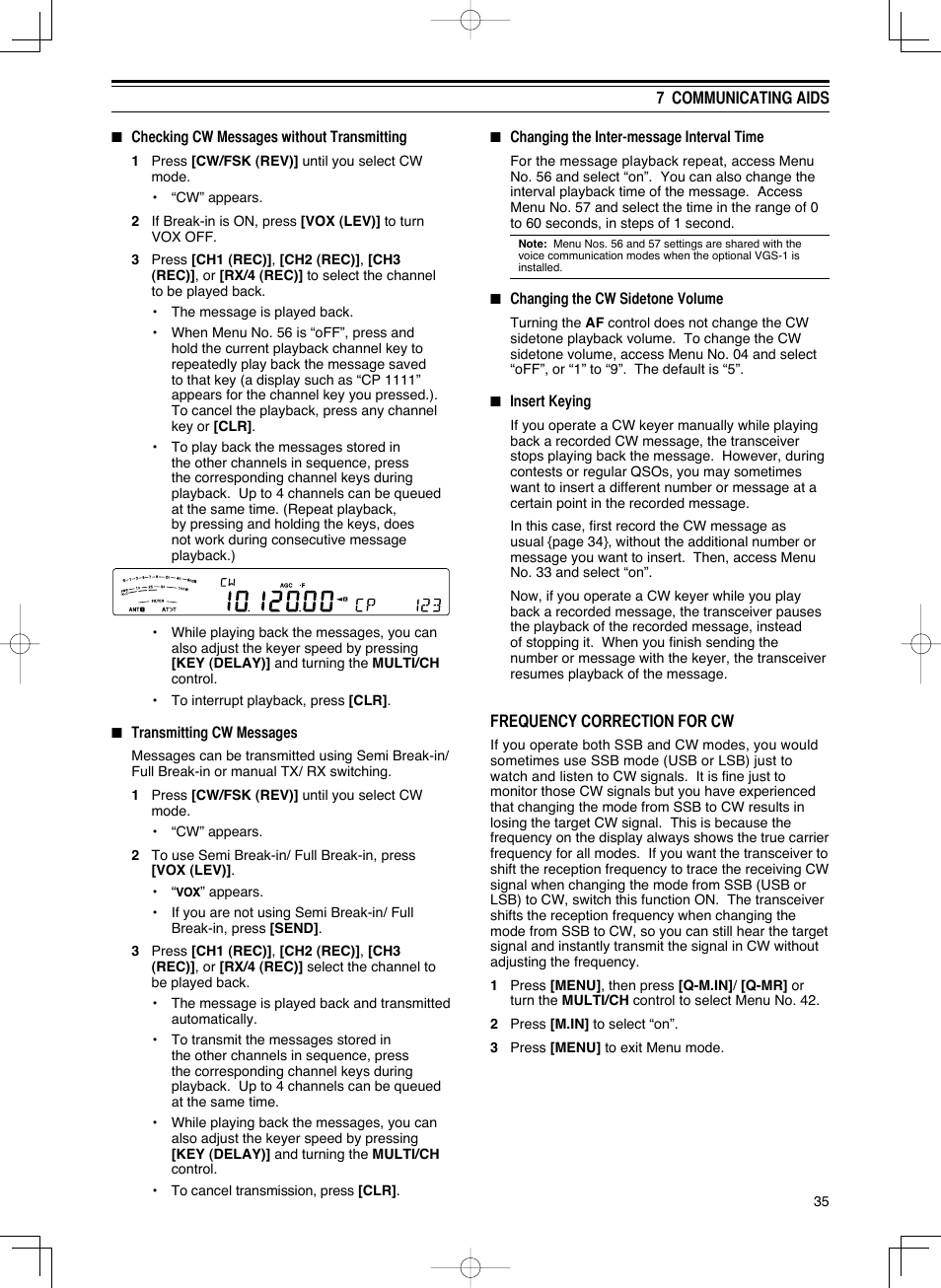 Kenwood TS-590S User Manual | Page 43 / 92