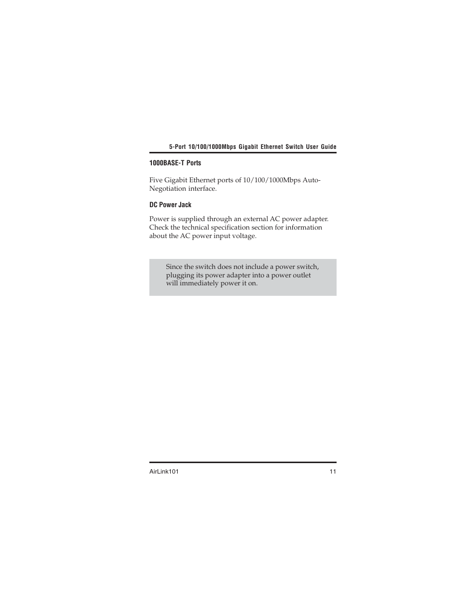 Airlink101 AGIGA5SW User Manual | Page 11 / 16