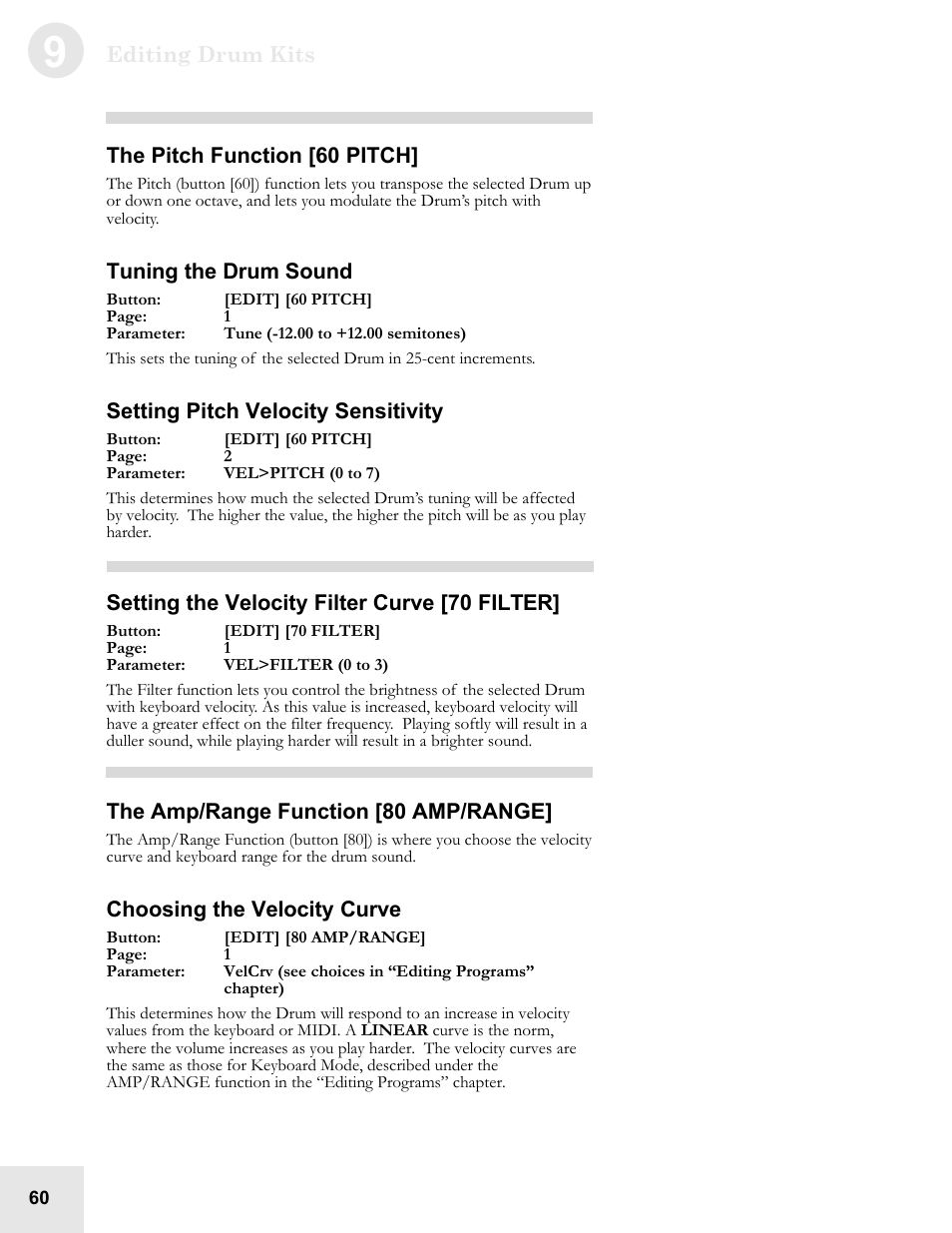 ALESIS QS6.2 User Manual | Page 62 / 105