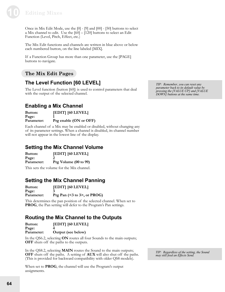 ALESIS QS6.2 User Manual | Page 66 / 105