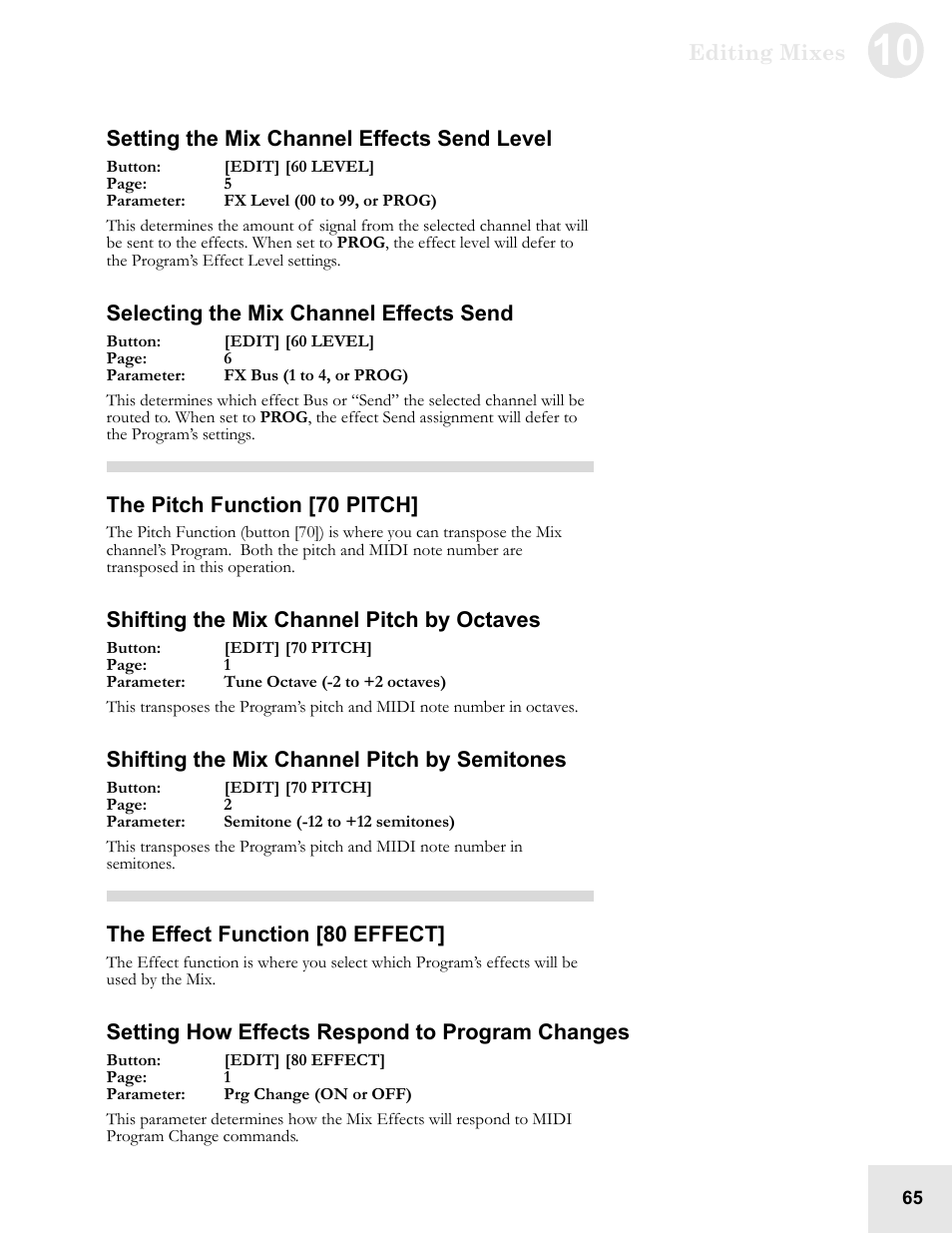 ALESIS QS6.2 User Manual | Page 67 / 105