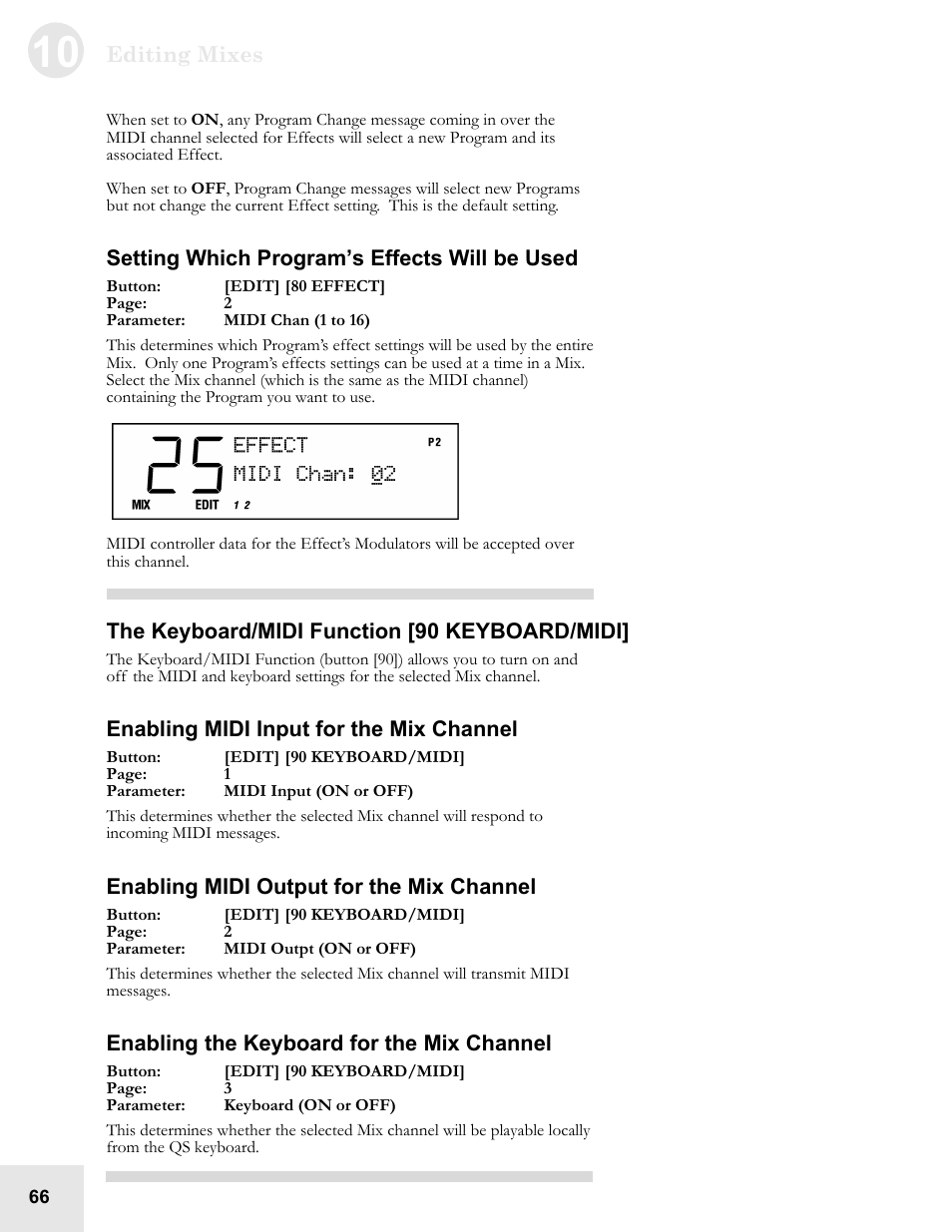 ALESIS QS6.2 User Manual | Page 68 / 105