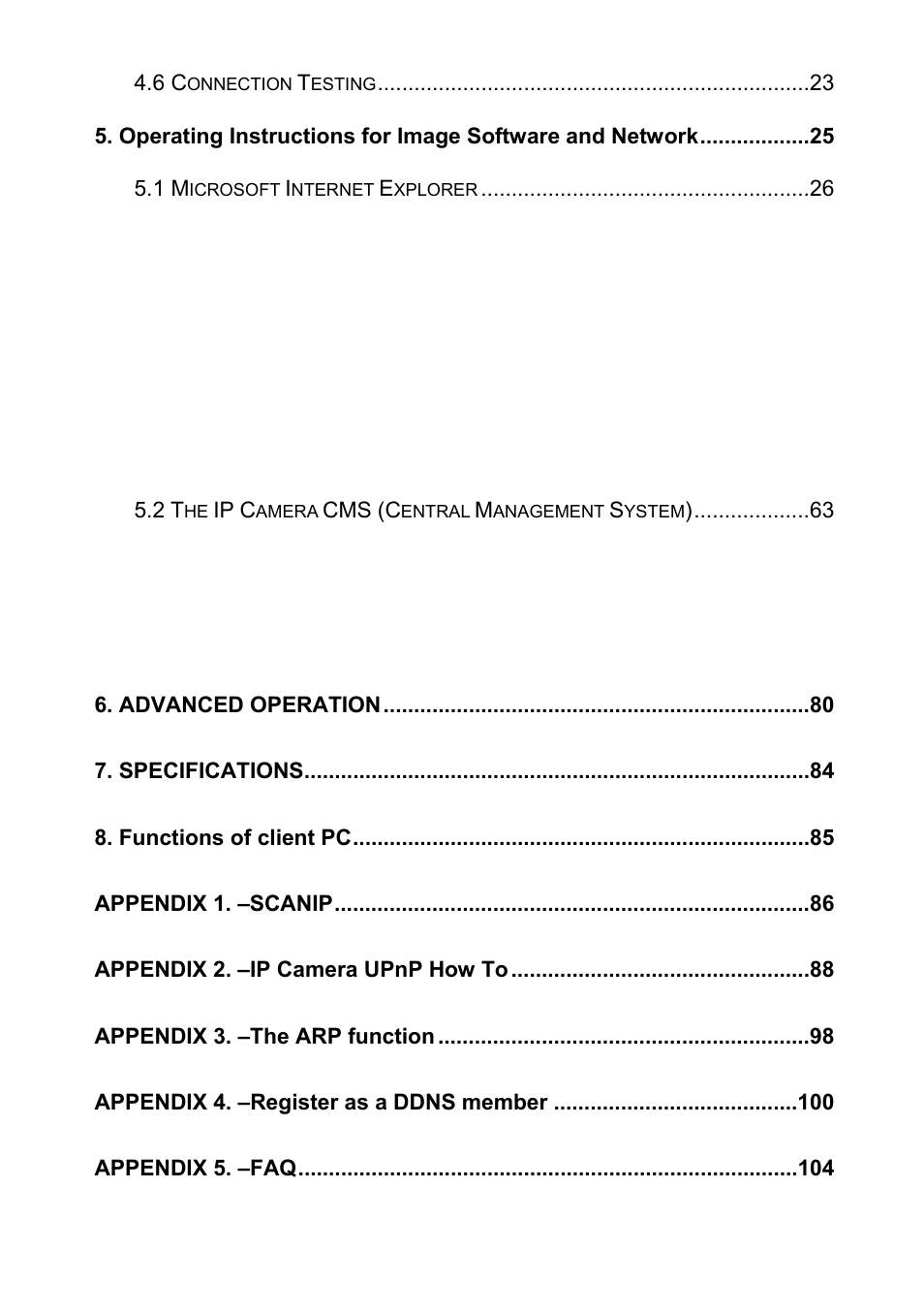 Approach Tech Appro IP Camera LC-7314 User Manual | Page 4 / 106