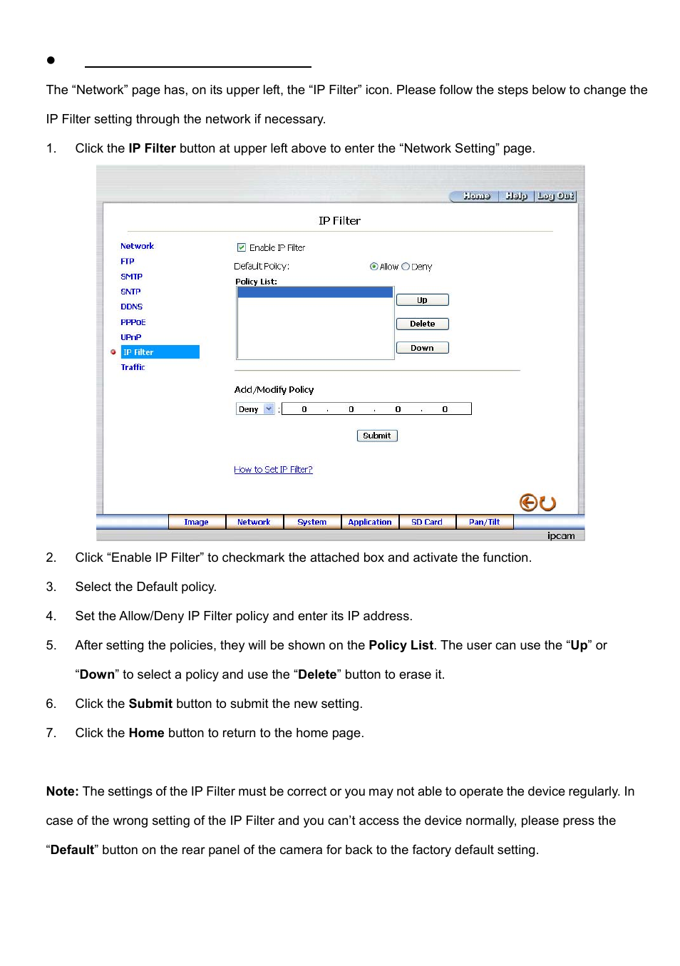 Approach Tech Appro IP Camera LC-7314 User Manual | Page 43 / 106