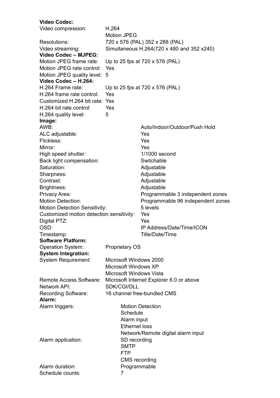 Approach Tech Appro IP Camera LC-7314 User Manual | Page 7 / 106