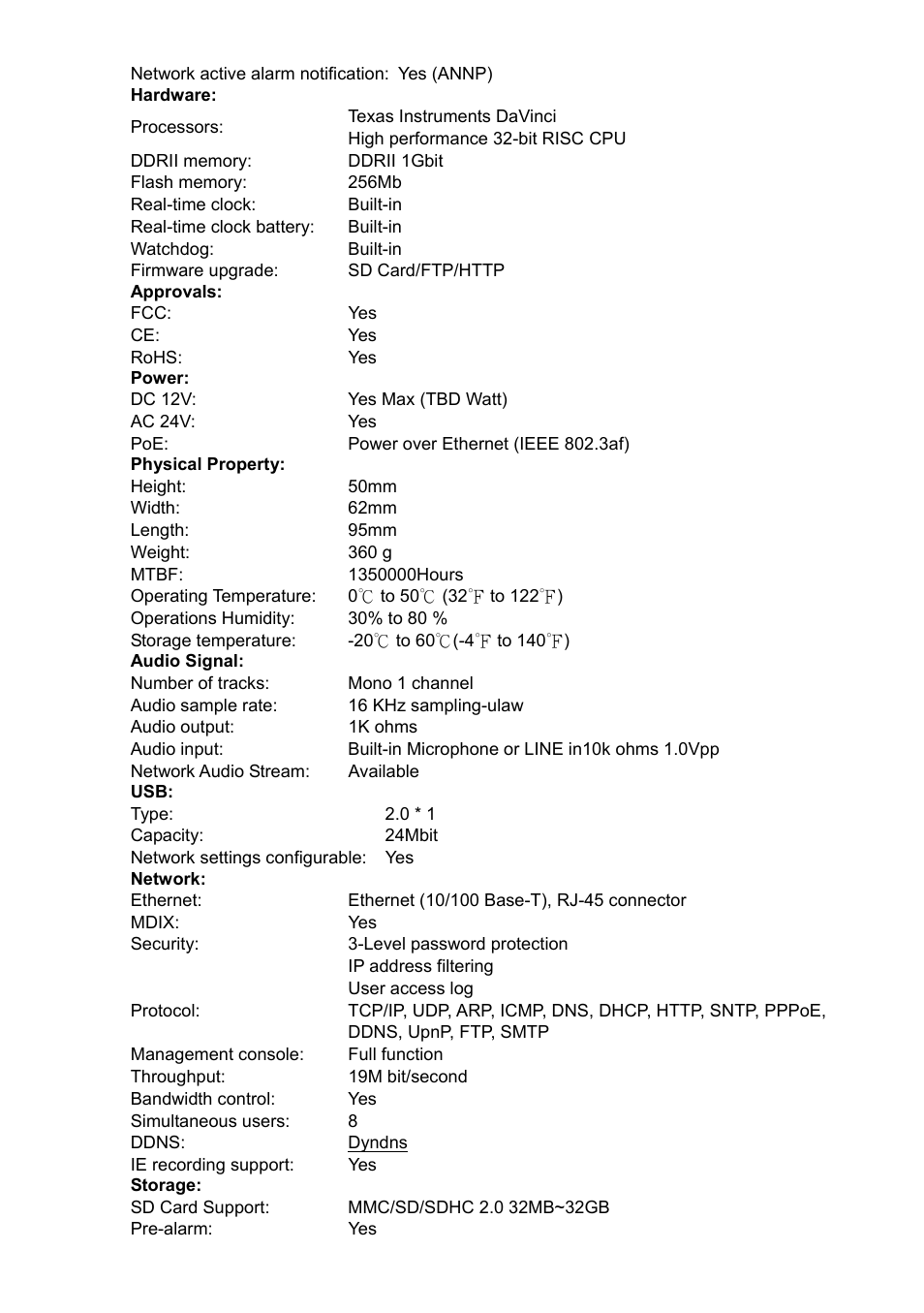 Approach Tech Appro IP Camera LC-7314 User Manual | Page 8 / 106