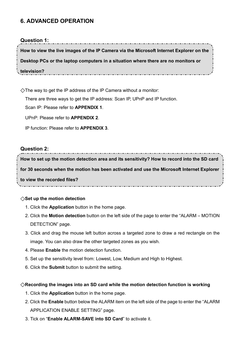 Advanced operation | Approach Tech Appro IP Camera LC-7314 User Manual | Page 82 / 106