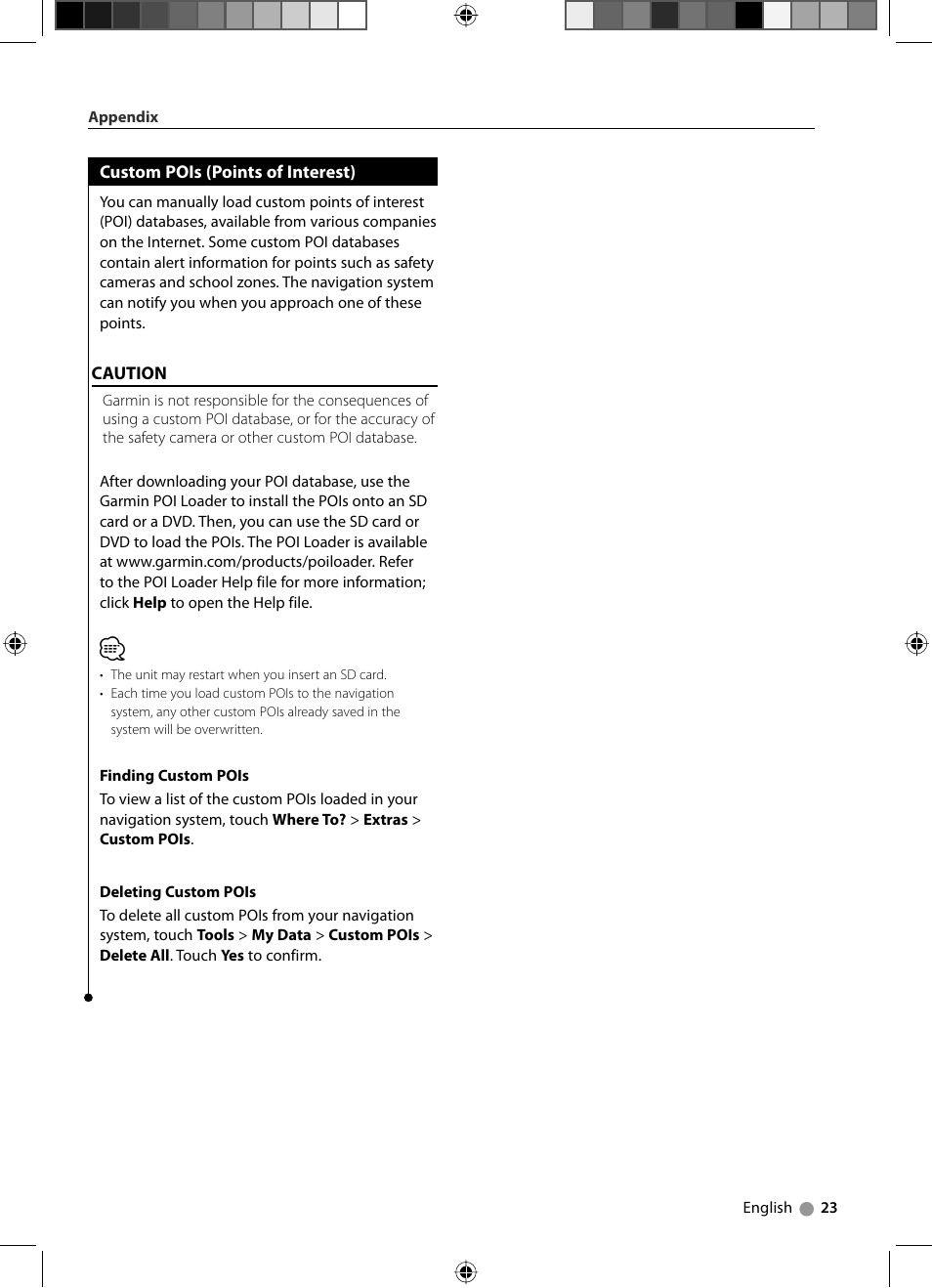 Kenwood DNX7240BT User Manual | Page 23 / 24