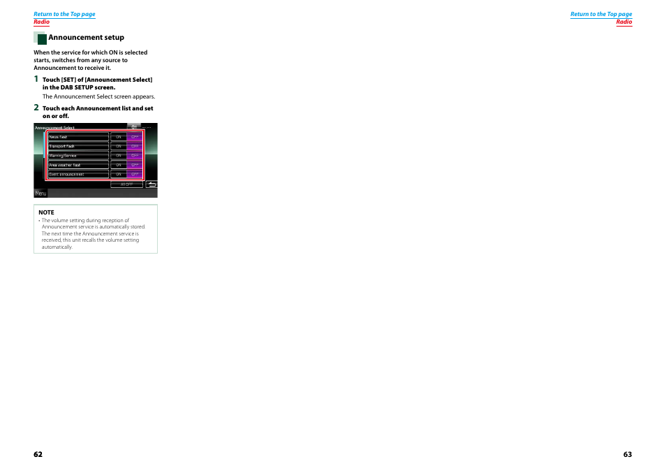 Kenwood DNX4230TR User Manual | Page 32 / 63