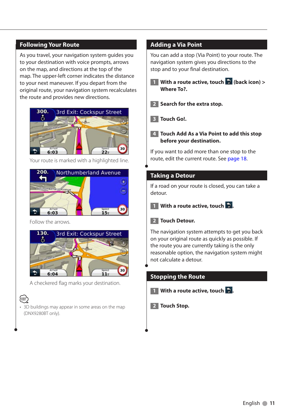 Kenwood DNX4280BT User Manual | Page 11 / 32