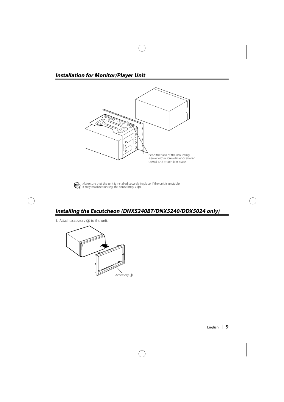 Kenwood DDX5024 User Manual | Page 9 / 12