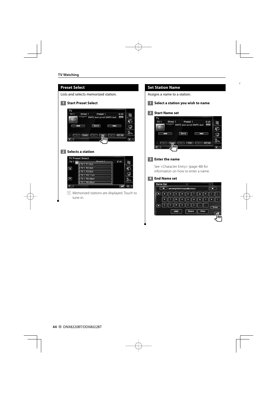 Kenwood DDX8022BT User Manual | Page 44 / 108