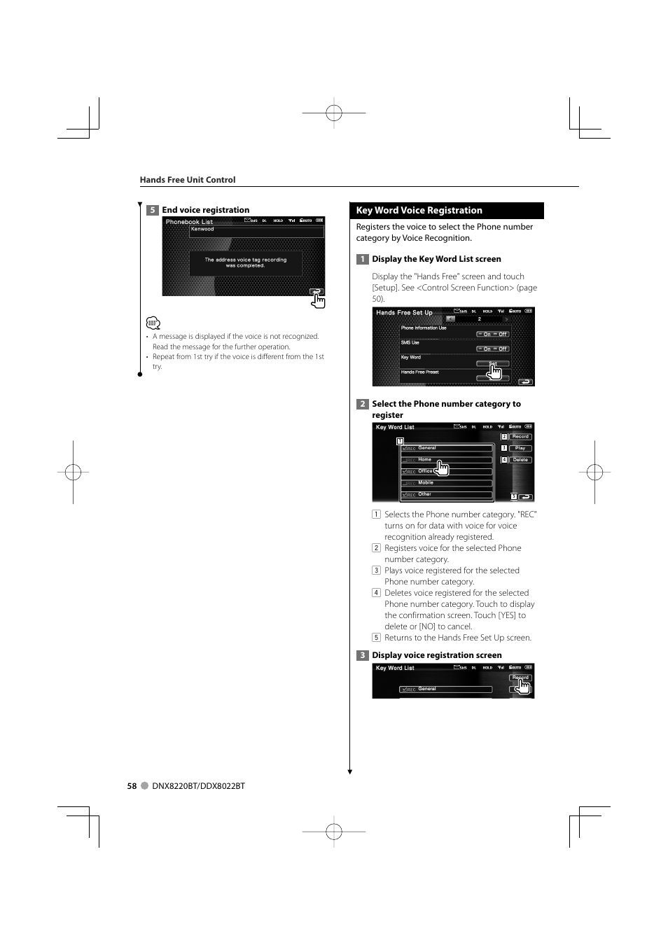 Kenwood DDX8022BT User Manual | Page 58 / 108