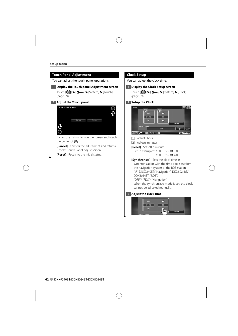 Kenwood DNX9240BT User Manual | Page 62 / 100