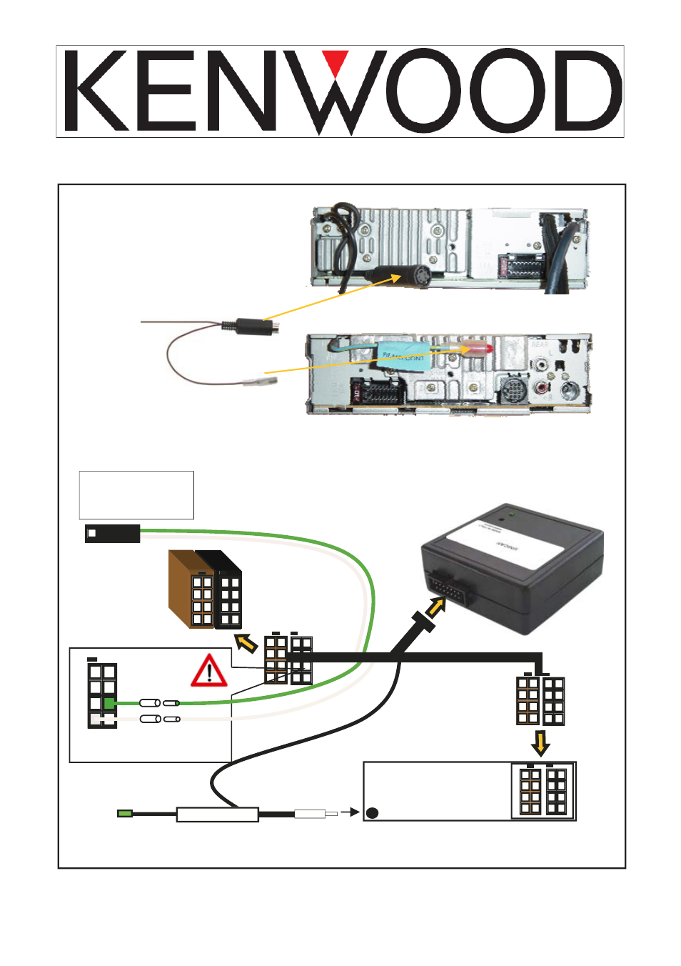 Kenwood CAW-CCANME3 User Manual | 1 page