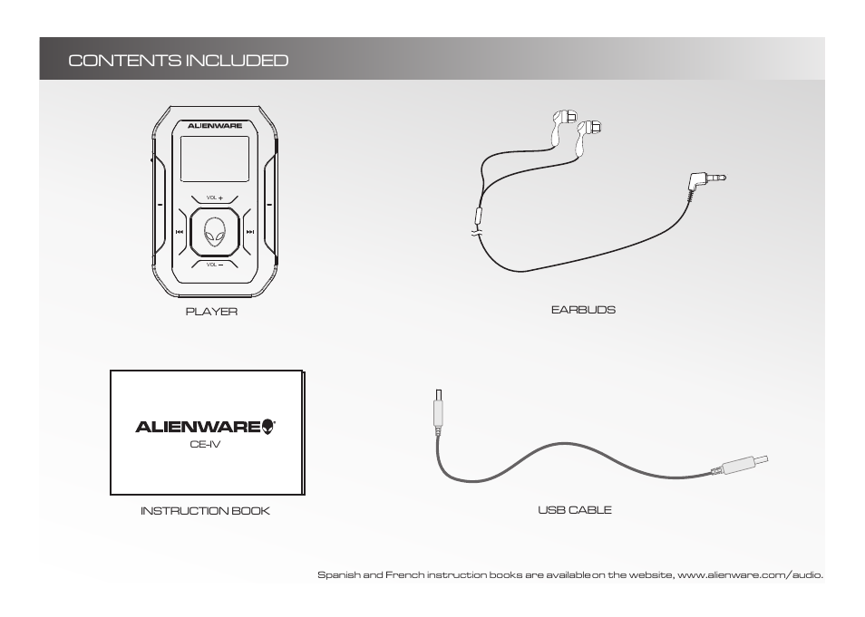 Contents included | Alienware D9090 User Manual | Page 4 / 21