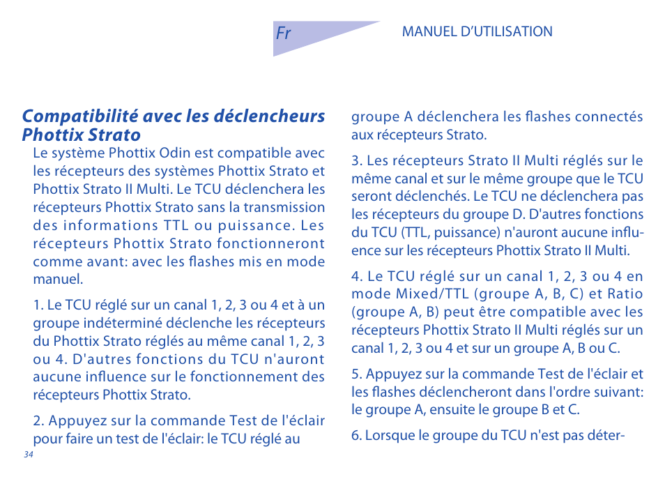Phottix Odin for Sony User Manual | Page 34 / 118