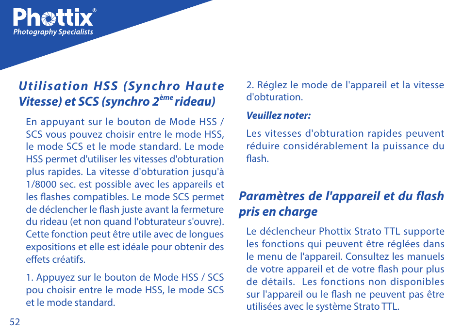 Rideau) | Phottix Strato TTL for Canon User Manual | Page 52 / 167