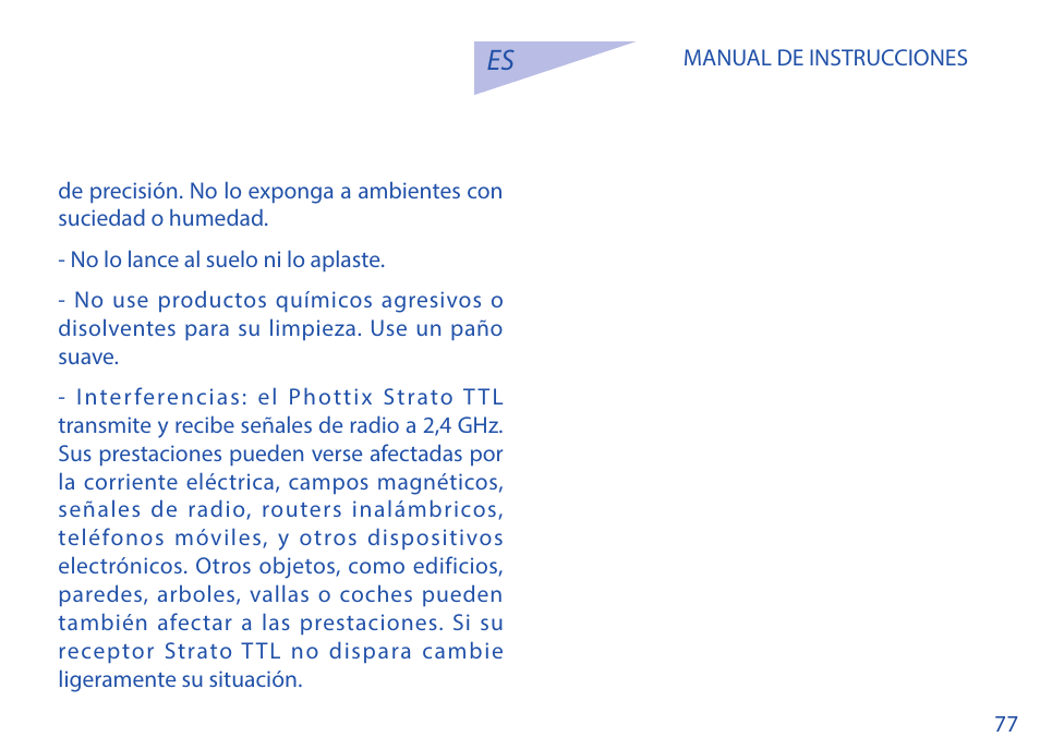 Phottix Strato TTL for Canon User Manual | Page 77 / 167