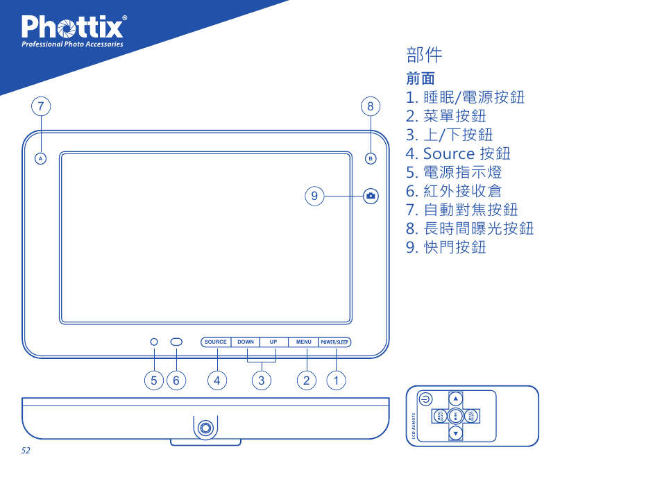 Phottix Hector 9HD User Manual | Page 52 / 58
