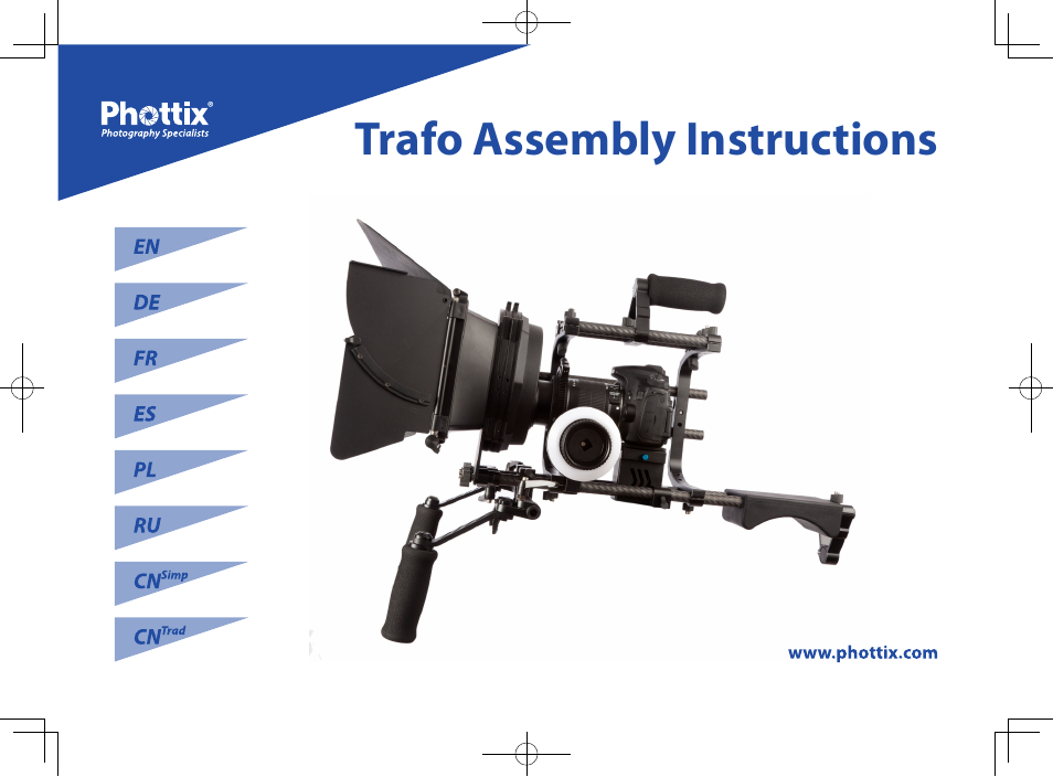 Phottix Trafo User Manual | 34 pages