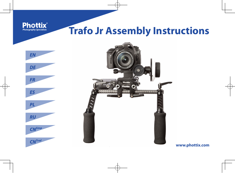 Phottix Trafo Junior User Manual | 26 pages