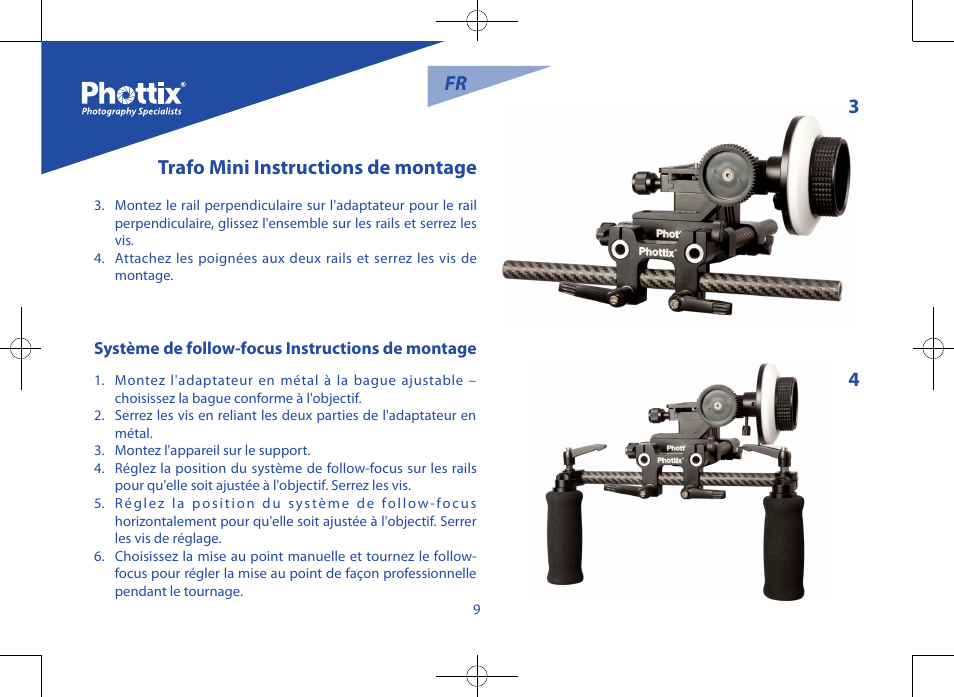 Fr trafo mini instructions de montage | Phottix Trafo Mini User Manual | Page 10 / 26