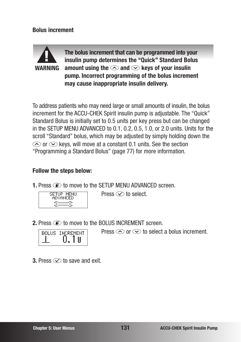 Accu-Chek insulin pump User Manual | Page 132 / 200