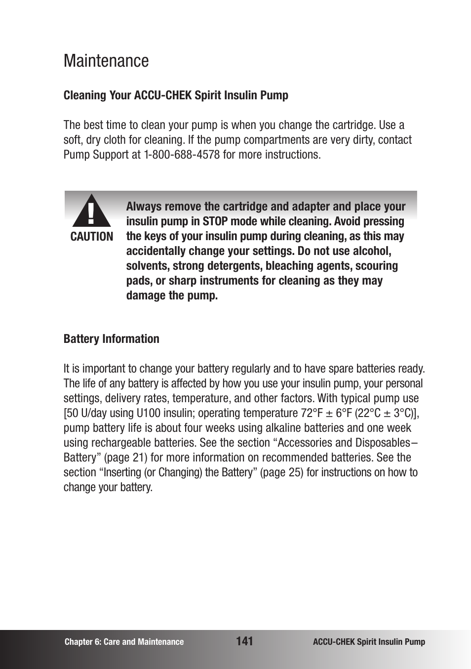 Accu-Chek insulin pump User Manual | Page 142 / 200