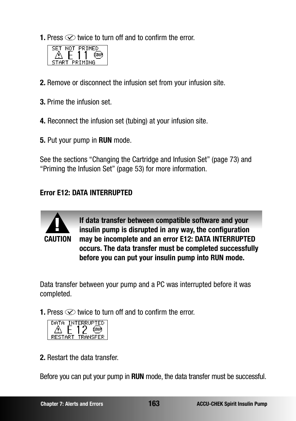 Accu-Chek insulin pump User Manual | Page 164 / 200