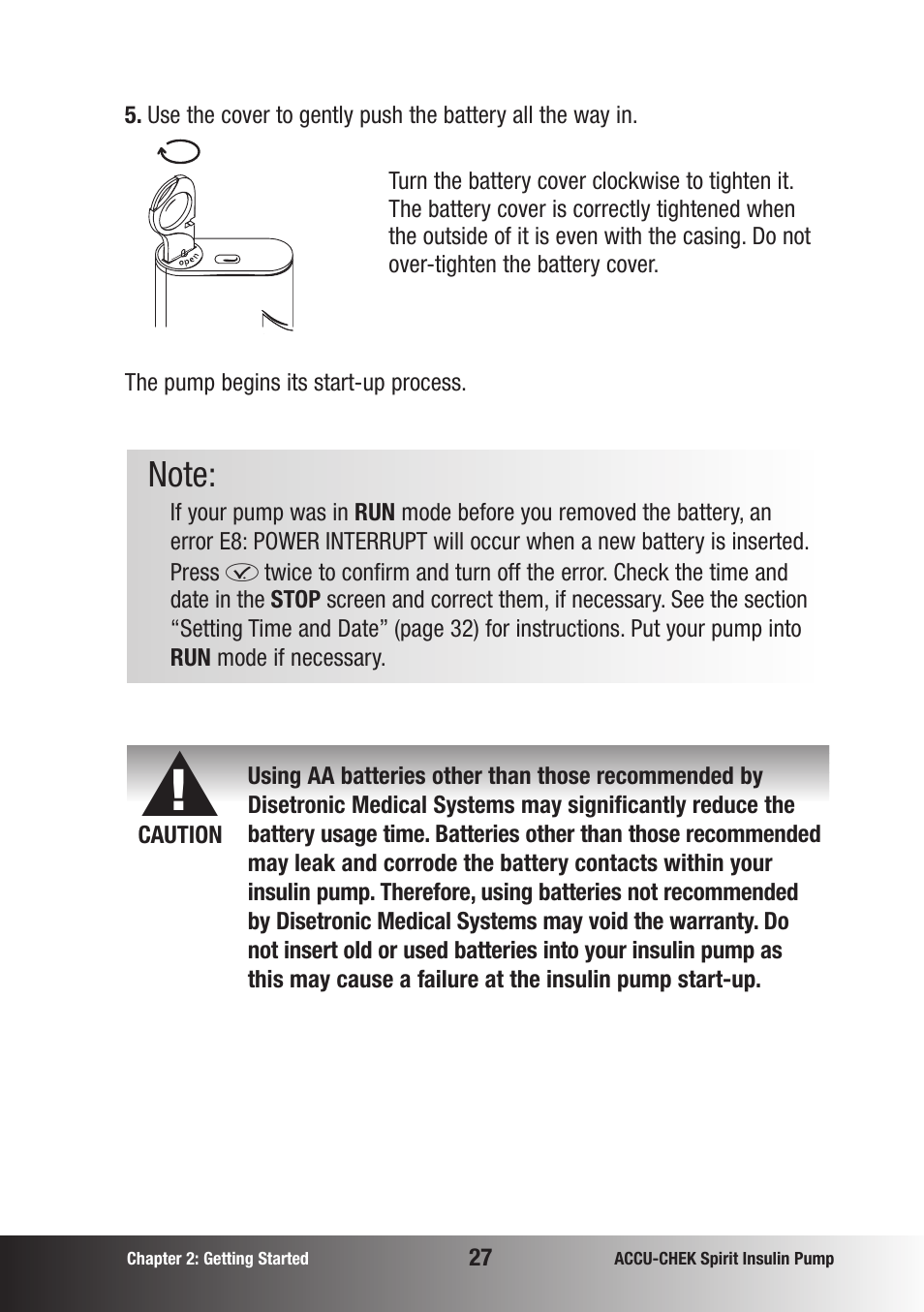 Accu-Chek insulin pump User Manual | Page 28 / 200