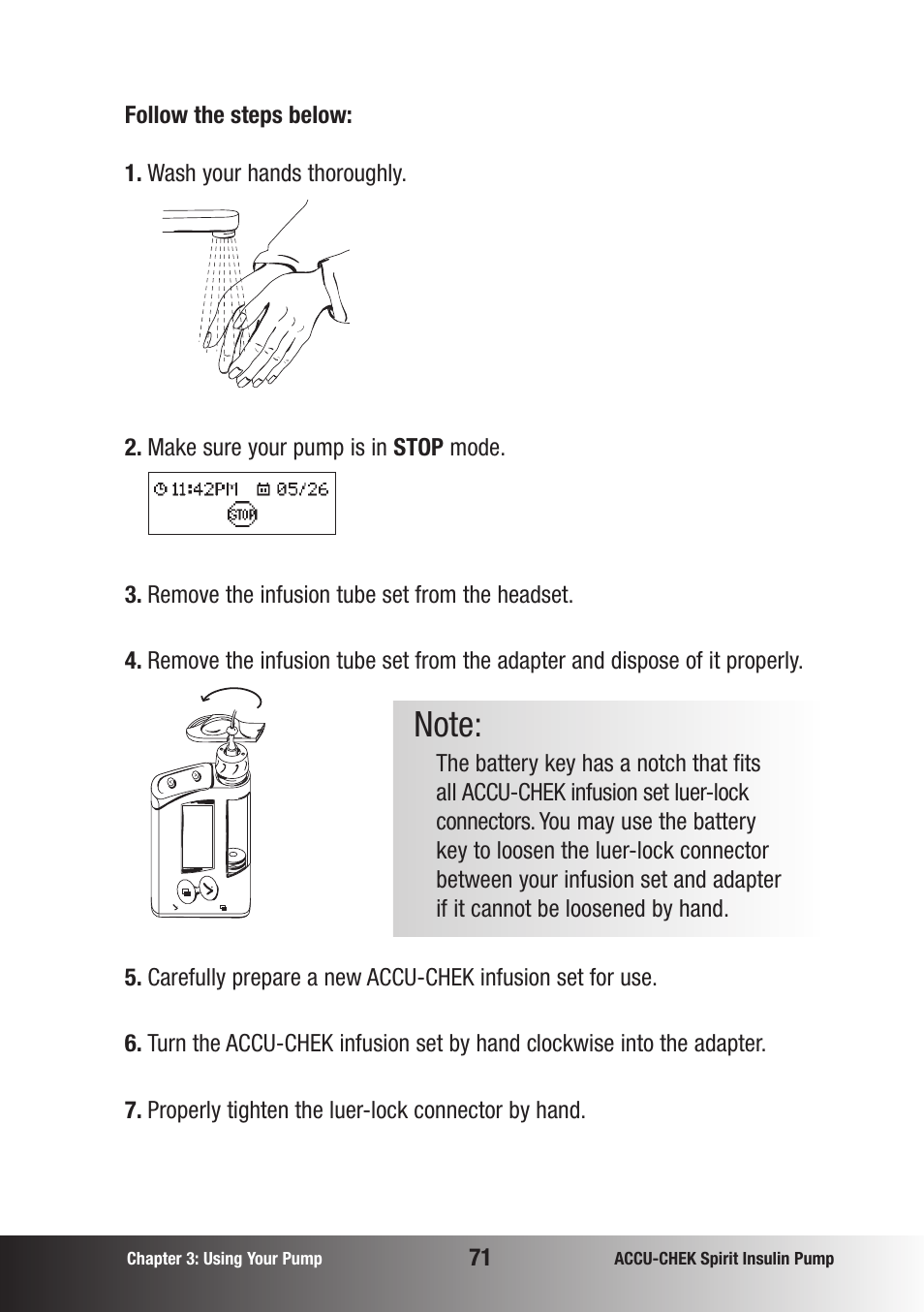 Accu-Chek insulin pump User Manual | Page 72 / 200