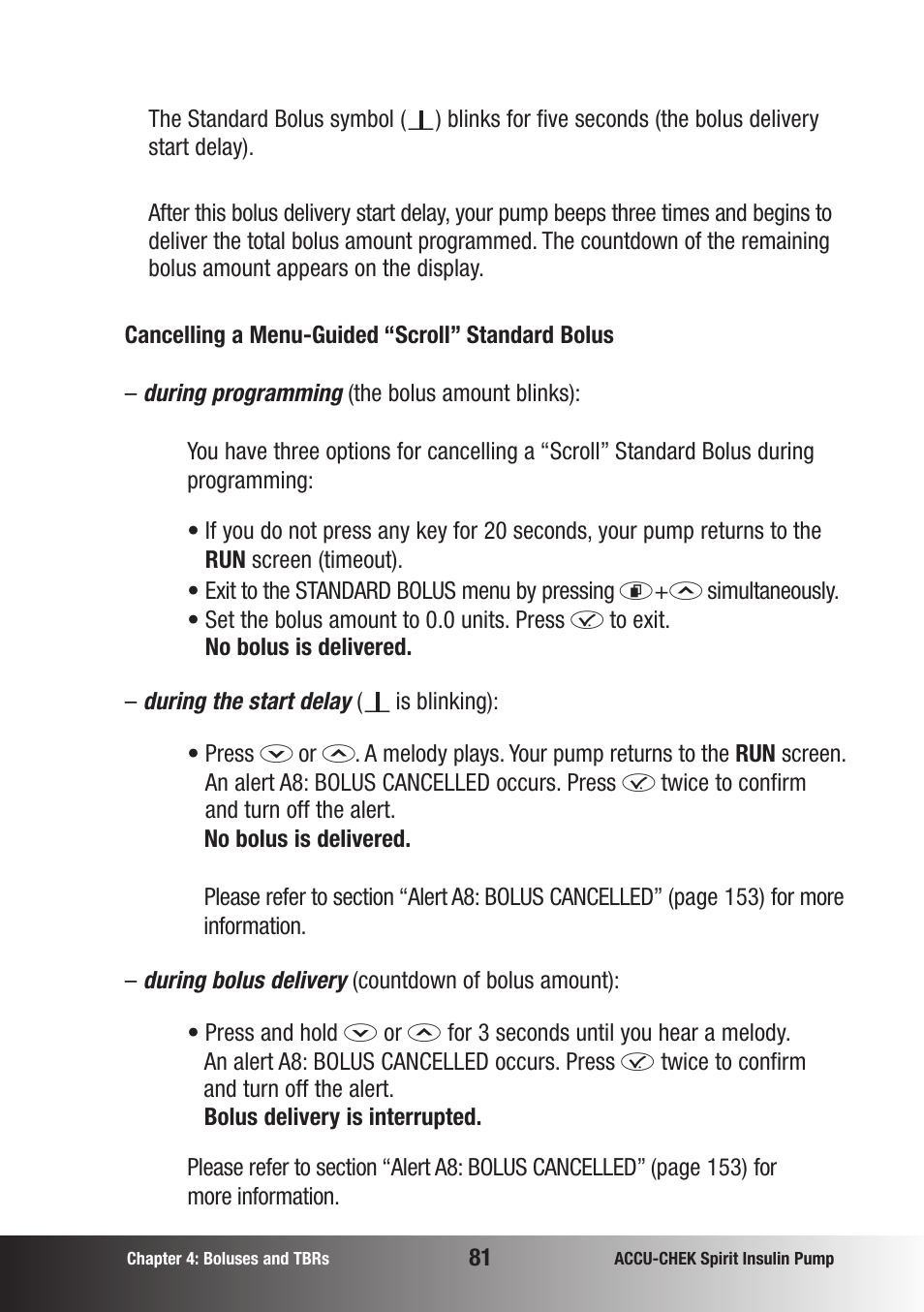 Accu-Chek insulin pump User Manual | Page 82 / 200