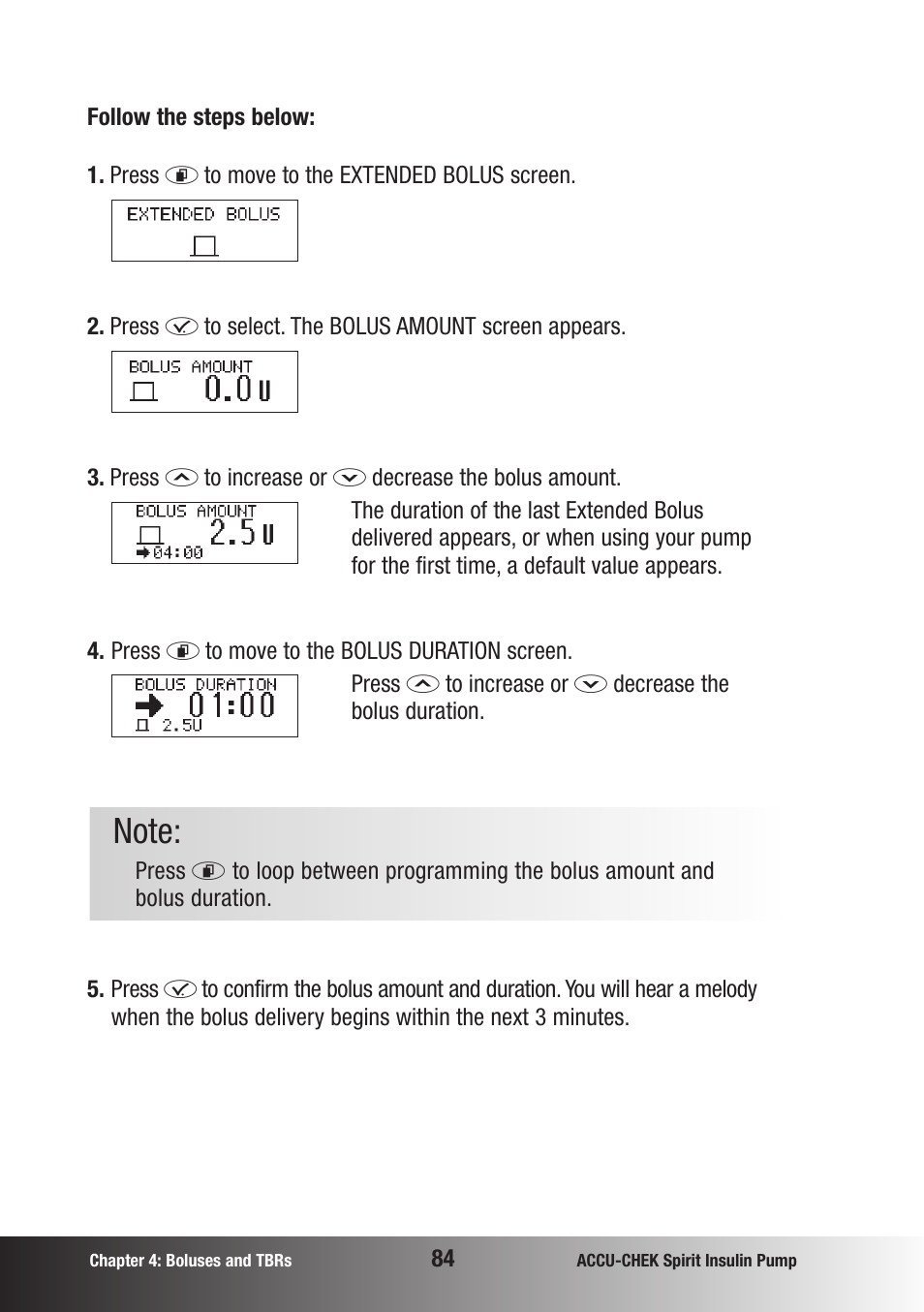 Accu-Chek insulin pump User Manual | Page 85 / 200