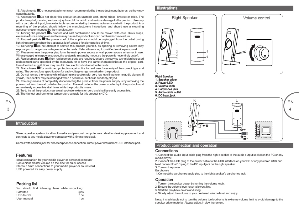 Microlab B 18 User Manual | Page 3 / 10