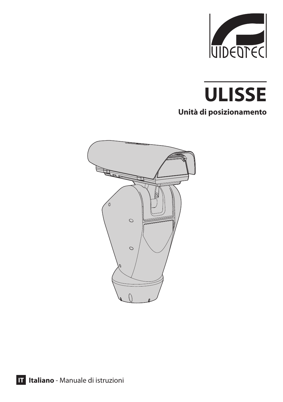 Italiano, Ulisse | Videotec ULISSE User Manual | Page 71 / 276