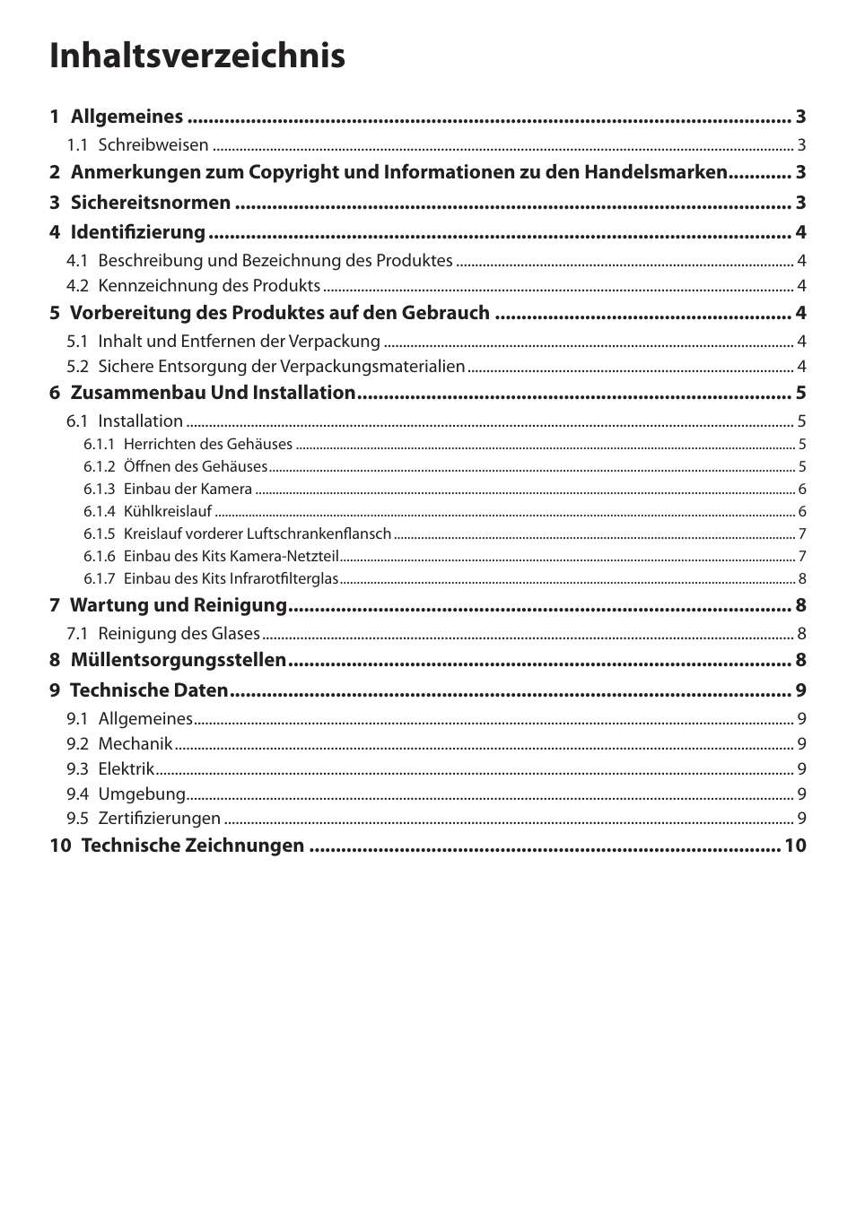 Videotec NXW User Manual | Page 34 / 44