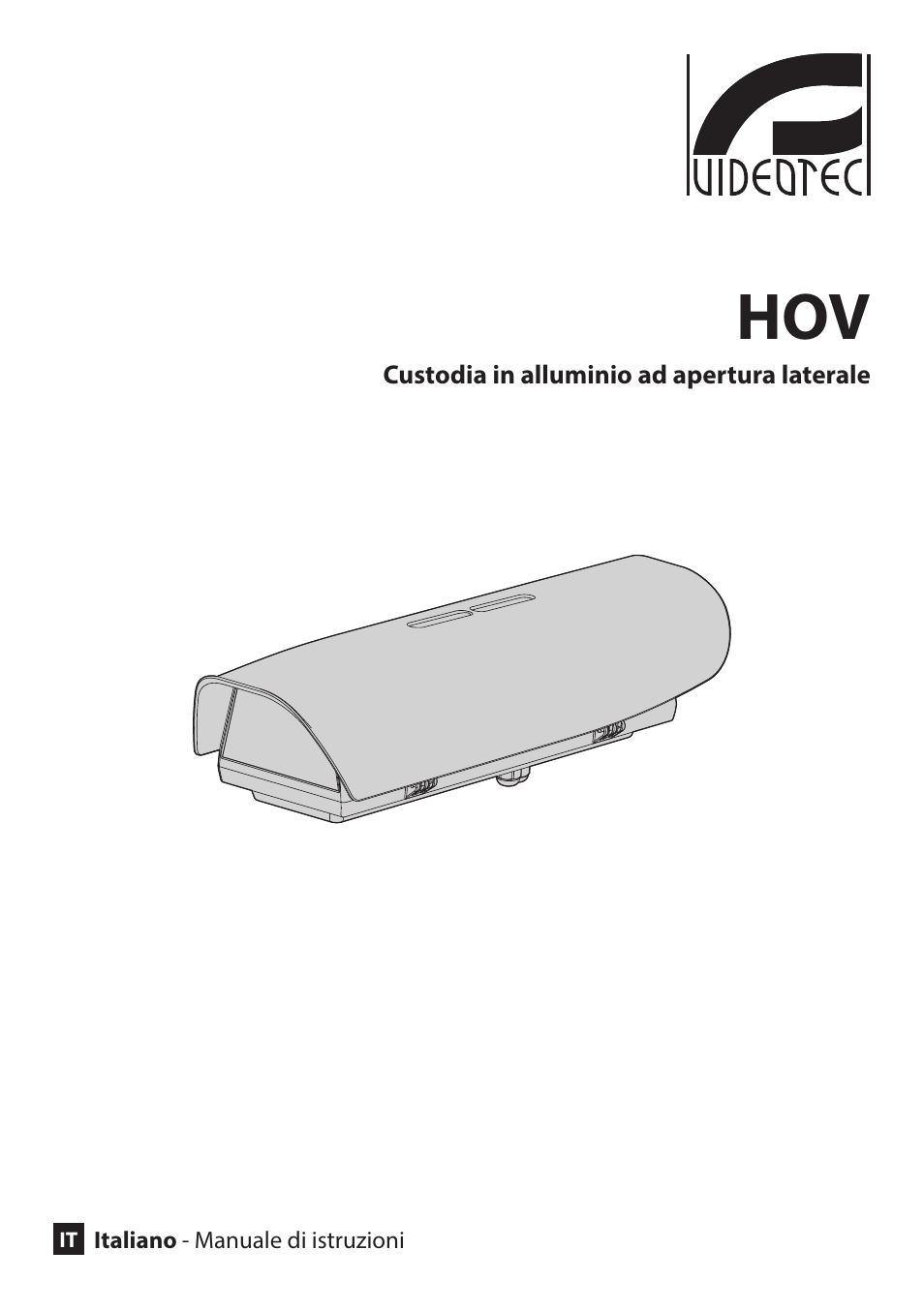 Italiano | Videotec HOV User Manual | Page 17 / 60