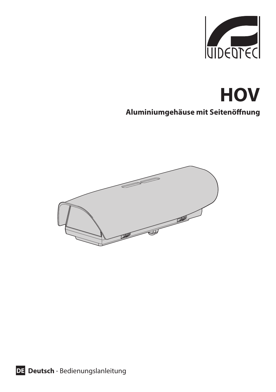 Deutsch | Videotec HOV User Manual | Page 45 / 60
