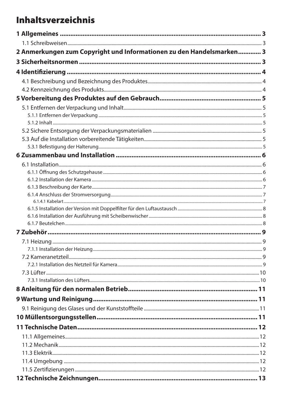 Videotec HOV User Manual | Page 46 / 60